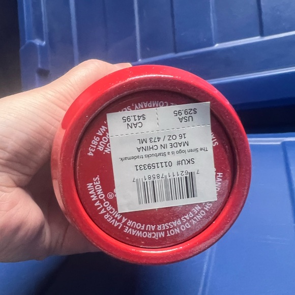 Starbucks Red Christmas tumbler - Picture 3 of 3